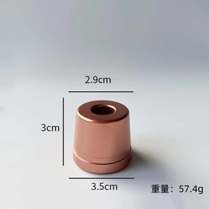 Tête <span class=keywords><strong>de</strong></span> rasage en acier inoxydable à double tranchant pour femmes, or rose, éco-sécurité - Product Image 6