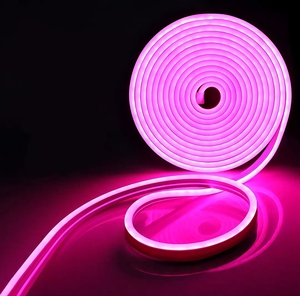 120 LEDs/M High‑Brightness IP67 Silicone <b>Neon</b> <b>Flex</b> Strip, DC12V/24V, 1cm Cuttable, Even Light Output for Custom Shop Logo Signs - Product Image 3