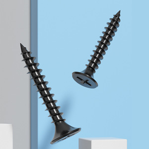 Tornillos para paneles de yeso Baifit, acero al carbono oxidado negro, grado 8.8, cabeza Phillips avellanada, para la industria de la construcción - Product Image 2