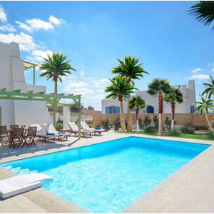 Sitios turísticos <span class=keywords><strong>Villa</strong></span> piscina paisaje Anti-decoloración grandes decorativos Artificial Fecha de árbol de <span class=keywords><strong>palma</strong></span> - Product Image 2
