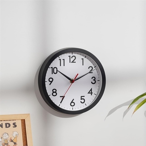 <span class=keywords><strong>Reloj</strong></span> <span class=keywords><strong>de</strong></span> Pared, Relojes Pequeños Modernos <span class=keywords><strong>de</strong></span> 8 Pulgadas que Funcionan con Batería, Silenciosos, Sin Tictac, Analógicos, Clásicos para Oficina, Hogar, Baño, Escuela - Product Image 4