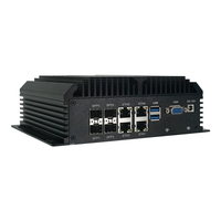 Mini PC Industrial, Firewall, Router Gateway, 4x10G SFP+, 4 Puertos 2.5GbE, Red Multi-WAN, Intel DDR4, Nuevo