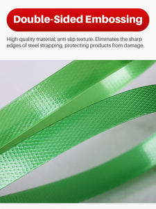 Rouleau de sangle en polyester <span class=keywords><strong>PET</strong></span> écologique durable manuel de 0,63 po x 0,03 po, 1000' de bande de cerclage pour l'emballage - Product Image 6
