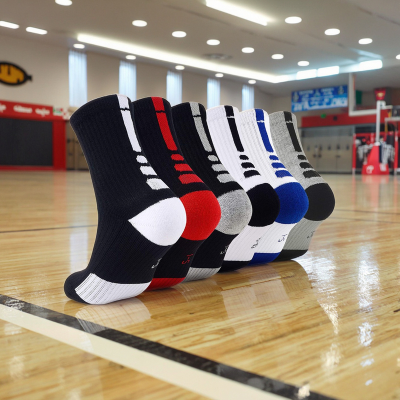 Fashionable Breathable Sports Socks for Kids