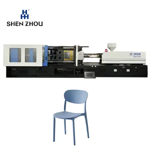 Plastic Stacking Chair Transparent Feeding Injection Making Molding Machine