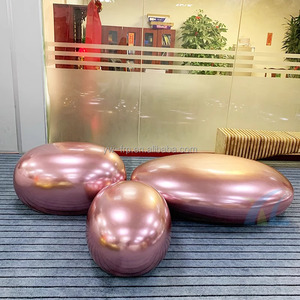 Chaise d'attente moderne en fibre de verre argentée pour usage extérieur dans les centres commerciaux et les gymnases - Product Image 2