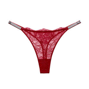 Tanga Sexy <span class=keywords><strong>Secret</strong></span> Espalda en T para Mujer con Rayas y Pedrería, Bragas de Cintura Baja, Tanga sin Costuras, Lencería Íntima, Tanga 686 - Product Image 6
