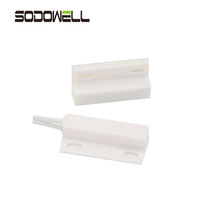 Sistema de alarma de seguridad 24v normalmente abierto cable sensor de puerta magnético puerta póngase en contacto con interruptor reed