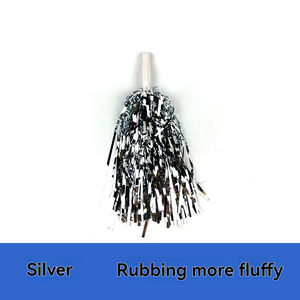 Pompones de animadora directos de fábrica al por mayor, pompones de PP de nuevo diseño para bailarina de fiesta, accesorio de venta caliente para Diwali - Product Image 5