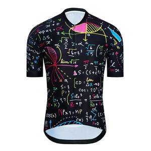 Jersey de Ciclismo de Manga Corta Transpirable con Diseño Nuevo y Estampado de Fórmulas Matemáticas, Secado Rápido, Ropa de Ciclismo para Ciclistas - Product Image 2