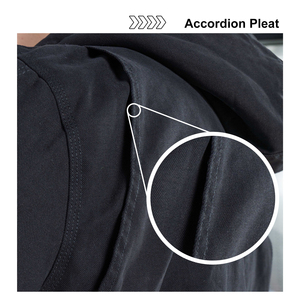Veste de travail en toile imperméable à capuche longue décontractée d'hiver avec doublure en polaire 360GSM Service OEM - Product Image 5