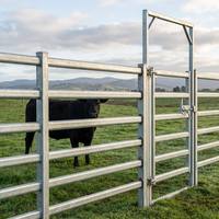 Valla tubular de alta resistencia de 2.1m de altura para protección de ganado, caballos y ovejas en granjas