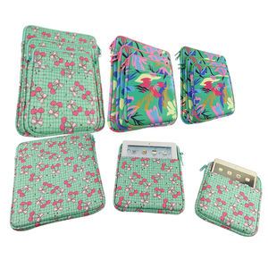 Funda de libro de neopreno portátil duradera, espacios en blanco de sublimación, cremallera, 3 tamaños, cubiertas Kindle, bolsa de libro blanca lisa, funda para portátil - Product Image 3