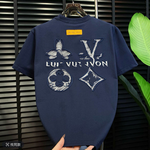 Camiseta de Algodón de Manga Corta, Pantalones Cortos de Verano, Ropa para Hombre, Camiseta para Hombre - Product Image 3