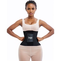 Último modelo de faja reductora de cintura y muslos para mujer, control de abdomen, quema de grasa, moldeadora, cinturón de entrenamiento, banda para el vientre