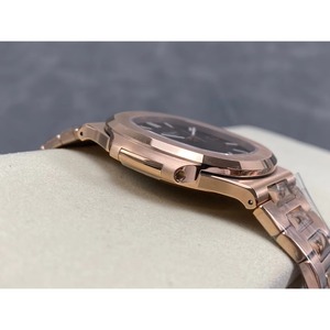 Reloj mecánico de lujo, súper calidad, resistente al agua, 40 mm, movimiento de fábrica 324 330, 57-11, dorado, reloj de buceo - Product Image 4