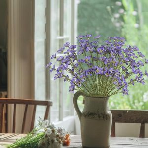 Ramas de Salgueiro Artificial Hechas a Mano en Oferta, Flores Blancas, Tallos Verdes, Plantas para Decoración del Hogar, Bodas, Graduaciones, Arreglos Florales - Product Image 3