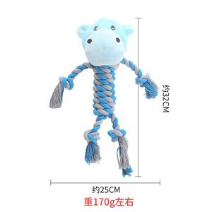 Corda corpo <span class=keywords><strong>Loofa</strong></span> <span class=keywords><strong>Dog</strong></span> <span class=keywords><strong>Toy</strong></span> forniture per animali domestici peluche peluche giocattolo grande cucciolo all'aperto giocattolo di peluche - Product Image 2