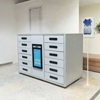 Système de casier intelligent personnalisé, armoire de sécurité numérique, armoire de charge de téléphone RFID, mini casier de rangement
