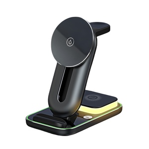Supporto Magnetico per Telefono, Caricatore Wireless 3 in 1 Bestseller per Cellulare e Auricolari - Product Image 2
