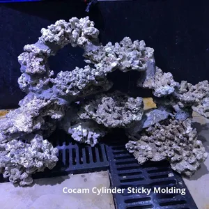 Roc vivant à haute teneur en calcium pour la production d'algues, pour les aquariums marins et la décoration des réservoirs de corail, avec des pierres décoratives pour les aquariums - Product Image 4