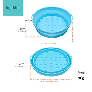 ถาดซิลิโคนรองทอดไร้อากาศทนต่ออุณหภูมิสูงใช้ซ้ำได้ใช้กับอาหารได้ไม่ติดกระทะอุปกรณ์เสริมสำหรับ - Product Image 4