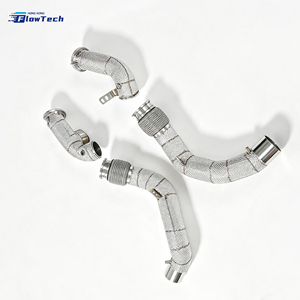 Tubo de Escape de Alto Rendimiento para BMW M8 F91 F92 F93 Competition S63 4.4T V8 Twin Turbo, Acero Inoxidable 304, Instalación Directa - Product Image 4