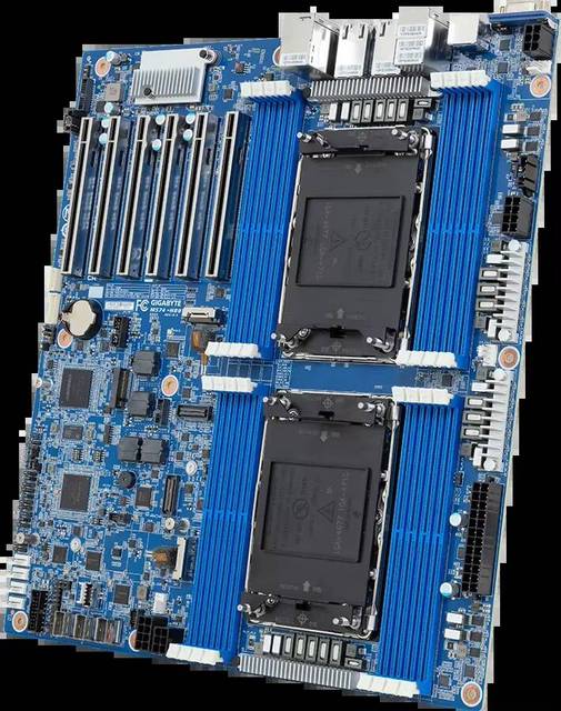 MS74-HB0 E-ATX Server Motherboard Dual Intel Xeon 6700/6500 LGA4710 350W TDP 16xDDR5 8-Channel PCIe5.0 x16 2x10GbE+2x1GbE