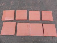 Tuiles modernes en terre cuite rouge, briques de four pour usage en cour et en intérieur, pavés de sol en argile solide, matériaux de construction extérieurs