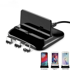 2025 Hot Bán điện thoại đứng 2A sạc từ kết nối điện thoại di động sạc máy tính để bàn chủ từ điện thoại di động sạc Dock - Product Image 3