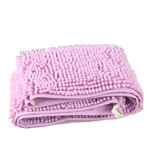 Toalla de limpieza para mascotas de chenilla, producto de limpieza para perros suave y de rápida absorción. - Product Image 4