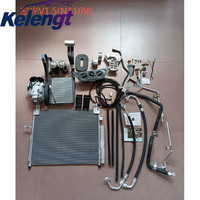 Kit de Sistema de Aire Acondicionado para Wuling Zhiguang 1.5 (N111-1.5) Marca Aotecar, Compresor, Condensador, Manguera, Receptor-Secador