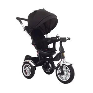 Triciclo infantil con neumático de aire para niños, bicicleta multifuncional para bebés, triciclo multifunción 8 2021