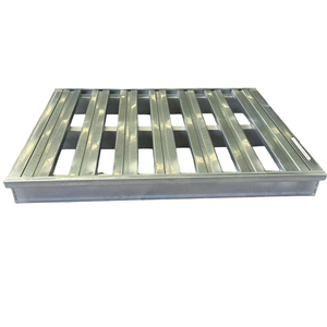 Fabrika kaynağı özelleştirilmiş yüksek yükleme kapasitesi 2t dinamik yük 2 yönlü giriş tek yüzlü taşıma lojistik kargo palet - Product Image 3