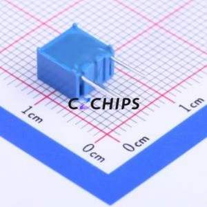 ตัวต้านทาน/โพเทนชิโอมิเตอร์แบบปรับได้สำหรับ3362X-1-501LF ผ่านชิ้นส่วนรู (THT)-3P, ตัวต้านทาน7x6.6มม. 500Ohm 10% 500mW 100ppm/℃ - Product Image 2