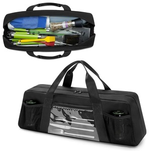 Barbecue Storage Bag Oxford Fabric Portable Outdoor Grill Cooking Baking Accessories Set Organizer Case - Product Image 1