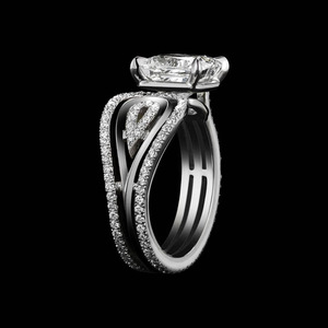 Anello Aperto con Linee Geometriche per Donne, Gioiello Minimalista alla Moda - Product Image 3