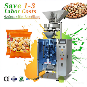 Multi-Function Automatic Packaging System for Snack Food Vertical <b>Packing</b> Machine for Cereal Nuts Popcorn Fried <b>Peanuts</b> - Product Image 1