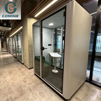 Cabine Acoustique Moderne en Aluminium 1 avec IntelliSense pour la Méditation, la Relaxation, les Hôtels et les Salons (Vente en Gros)