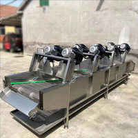 Machine de séchage à bande soufflante à haute capacité pour biscuits et produits de boulangerie emballés, avec déshydratation par souffleur d'air