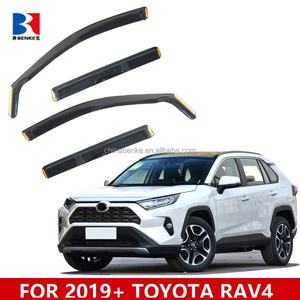 Déflecteur de fenêtre encastré par injection pour Toyota RAV4 2019 – Protection contre la pluie et le vent - Product Image 2