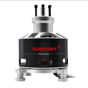 Бесщеточный двигатель HobbySKY 120100 80KV, 25 кВт, бесщеточный токоотводящий двигатель постоянного тока с внешним ротором для электродвигателя