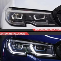 Phare laser G20 DRL LED Upgrade Série 3 320i 325i 330i L335i 2018-2022 G28 G20 G80 Phares modifiés pour BMW