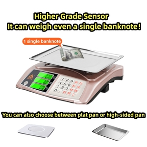 थोड़ा प्रिसियर, बहुत बेहतर... सुपरमार्केट किराने के पैमाने के लिए मछली डिजिटल वजन स्केल के लिए मछली डिजिटल वजन स्केल के लिए - Product Image 3