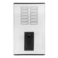 Lampadaire solaire LED tout-en-un haute luminosité 400W, étanche IP66, avec panneau solaire monocristallin et capteur de mouvement
