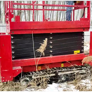 Diskon gunting Offroad, Platform kerja udara 6m 8m 10m 12m Industri luar ruangan - Product Image 5