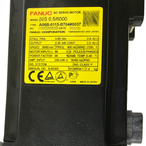 A06B-0115-B704 # 0037 จัดส่งรวดเร็ว เซอร์โวมอเตอร์ FANUC AC - Product Image 2