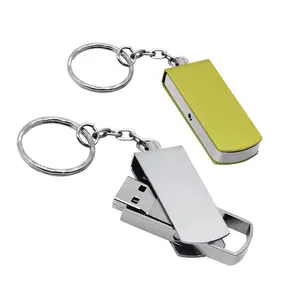 Factory Direct Sale 2020 hot new Personalized rotating usb flash drive Custom bulk 8gb 16gb 32gb 128gb 256gb memory stick