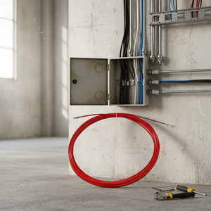 Passacavo rosso per cavi A/C-20 - 20m. - Product Image 3