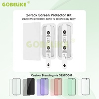Protection d'écran en verre trempé Premium Og AR Magic Box 9H HD transparente avec colle intégrale pour iPhone 18, 18e, 18 Pro Max